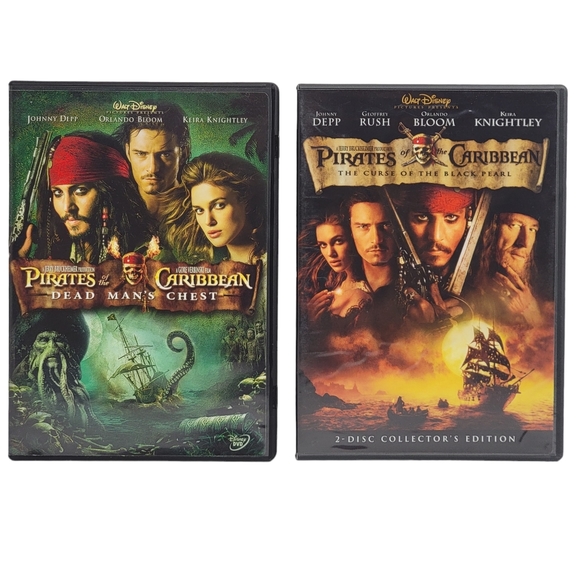 Pirates of the Caribbean DVD Bundle - Picture 1 of 8